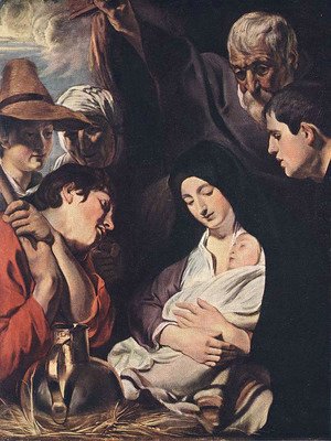 Jacob Jordaens - Adoration of the Shepherds