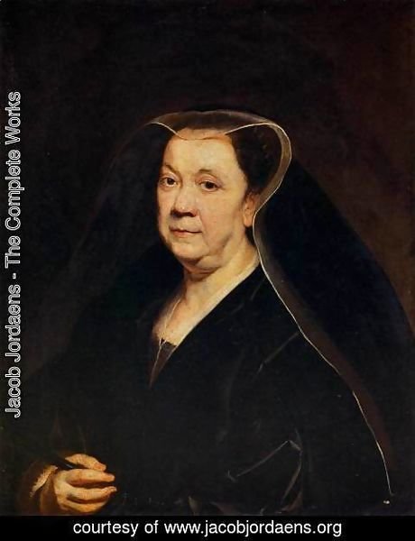Jacob Jordaens - Portrait of a Gentlewoman