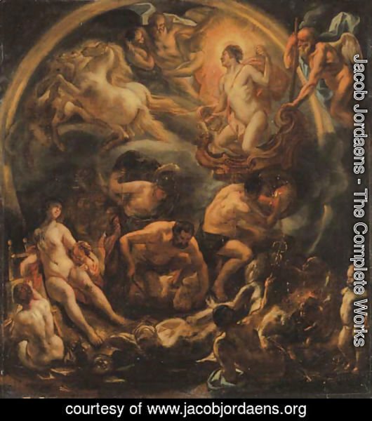 Jacob Jordaens - The Triumph of Apollo