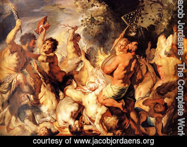 Jacob Jordaens - Lapiths and the Centaurs