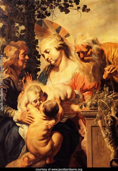 Holy Family with Elizabeth and Child John the Baptist