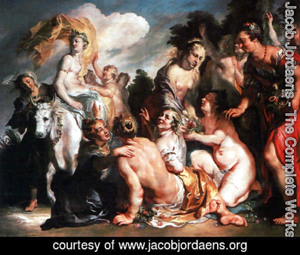 Jacob Jordaens - Rape of Europa