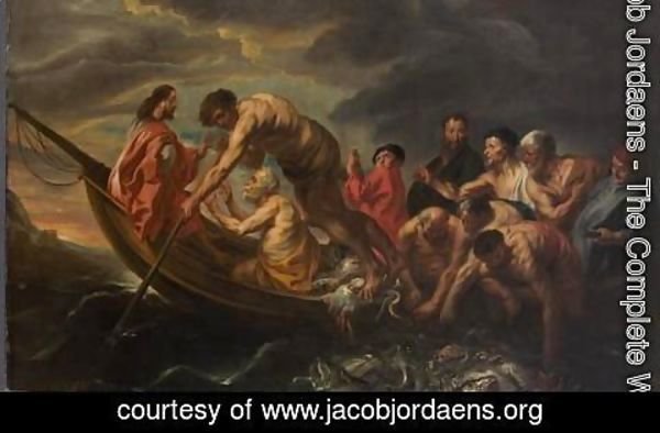 Jacob Jordaens - The Miraculous Draught of Fishes