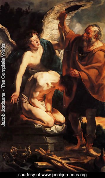 Jacob Jordaens - Sacrifice of Isaac