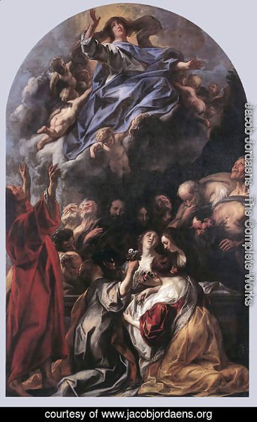 Jacob Jordaens - Assumption of the Virgin