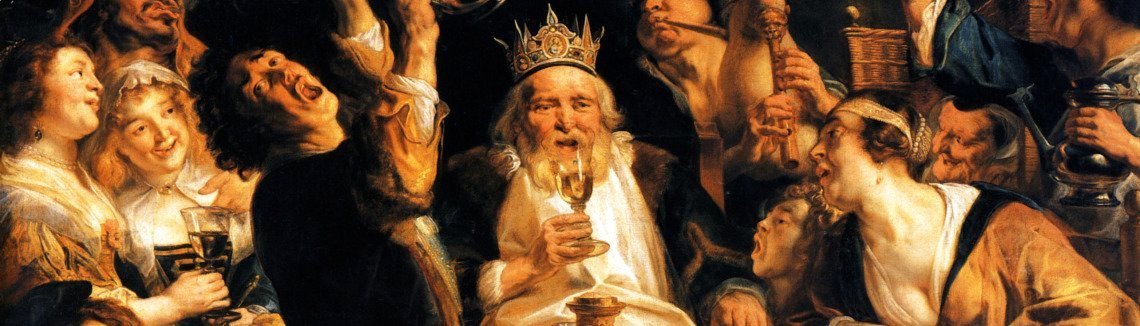 Jacob Jordaens - The King Drinks I