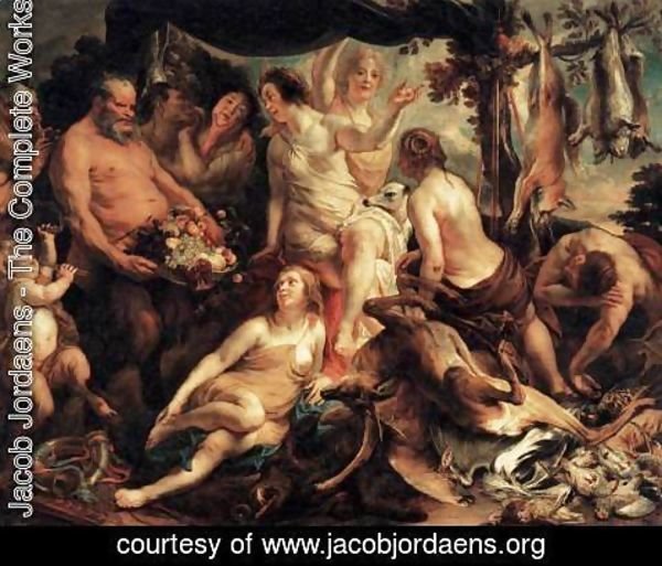 Jacob Jordaens - The Rest of Diana
