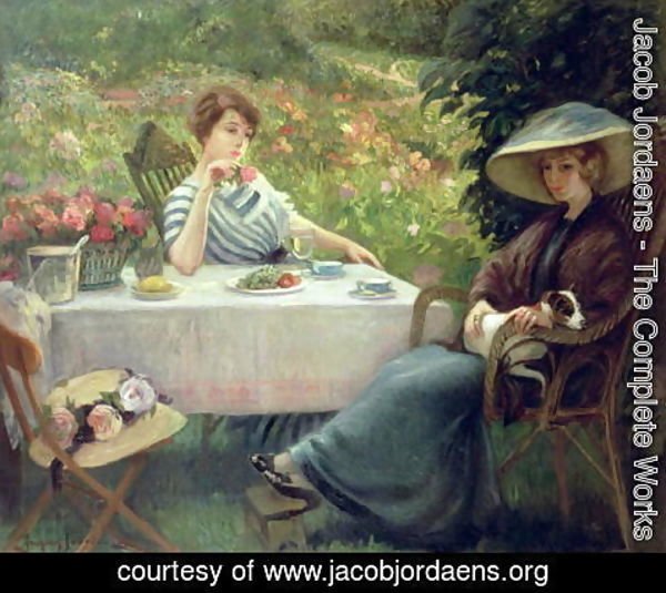 Jacob Jordaens - Tea Time