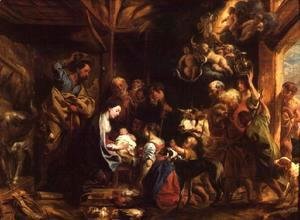 Jacob Jordaens - The Nativity