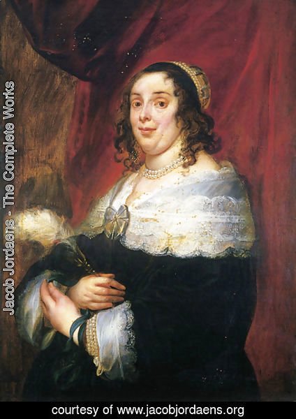 Jacob Jordaens - Portrait of a lady