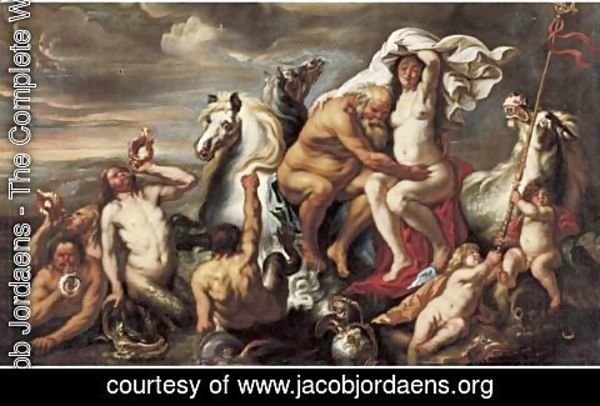 Jacob Jordaens - Neptune And Amphitrite