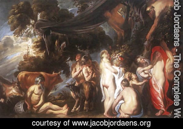 Jacob Jordaens - Allegory Of Fertility