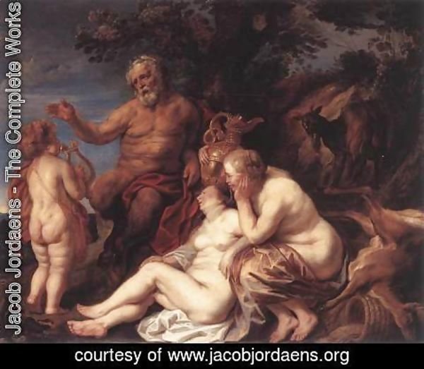 Jacob Jordaens - Education Of Jupiter