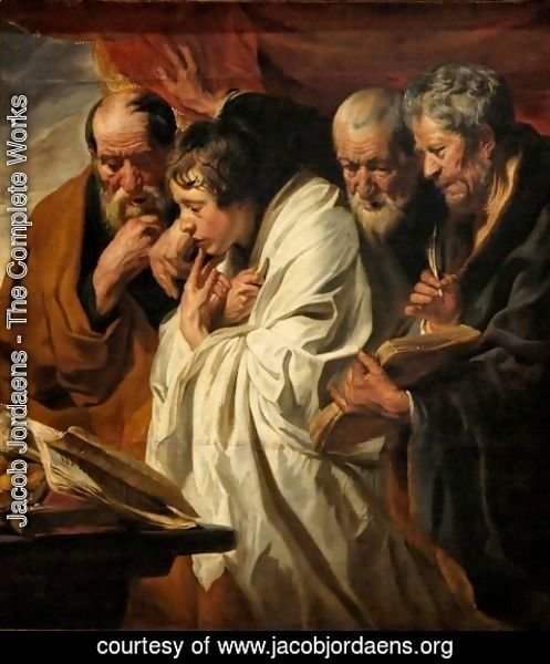 Jacob Jordaens - The Four Evangelists