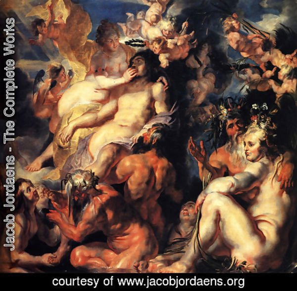 Jacob Jordaens - The Apotheosis of Aeneas