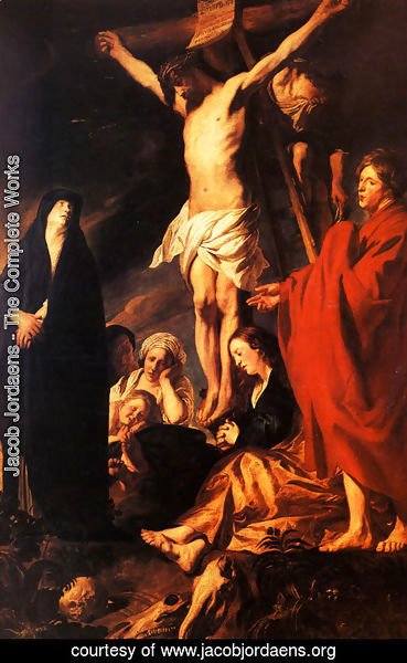 Jacob Jordaens - Christ on a Cross