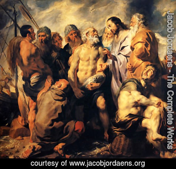 Jacob Jordaens - The mission of St. Peter