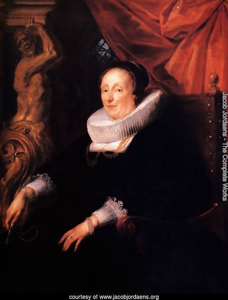 Portrait of the wife of Johan Wierts