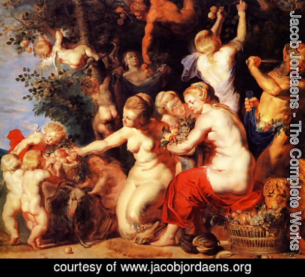 Jacob Jordaens - Homage to Pomona