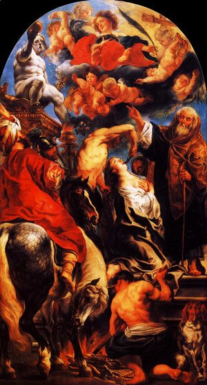 Jacob Jordaens - The Martyrdom of St. Apollonia